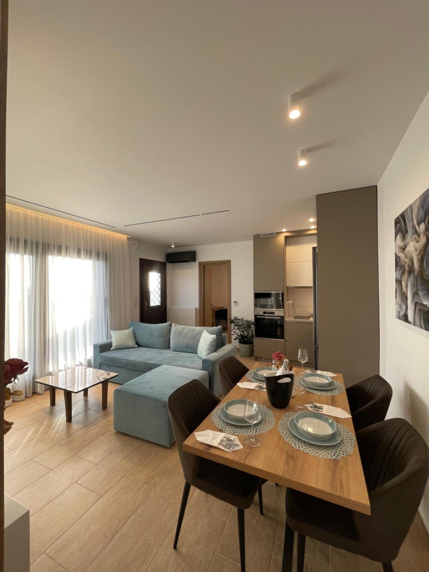 Elia Luxury House Villa Ouranoupoli Bagian luar foto