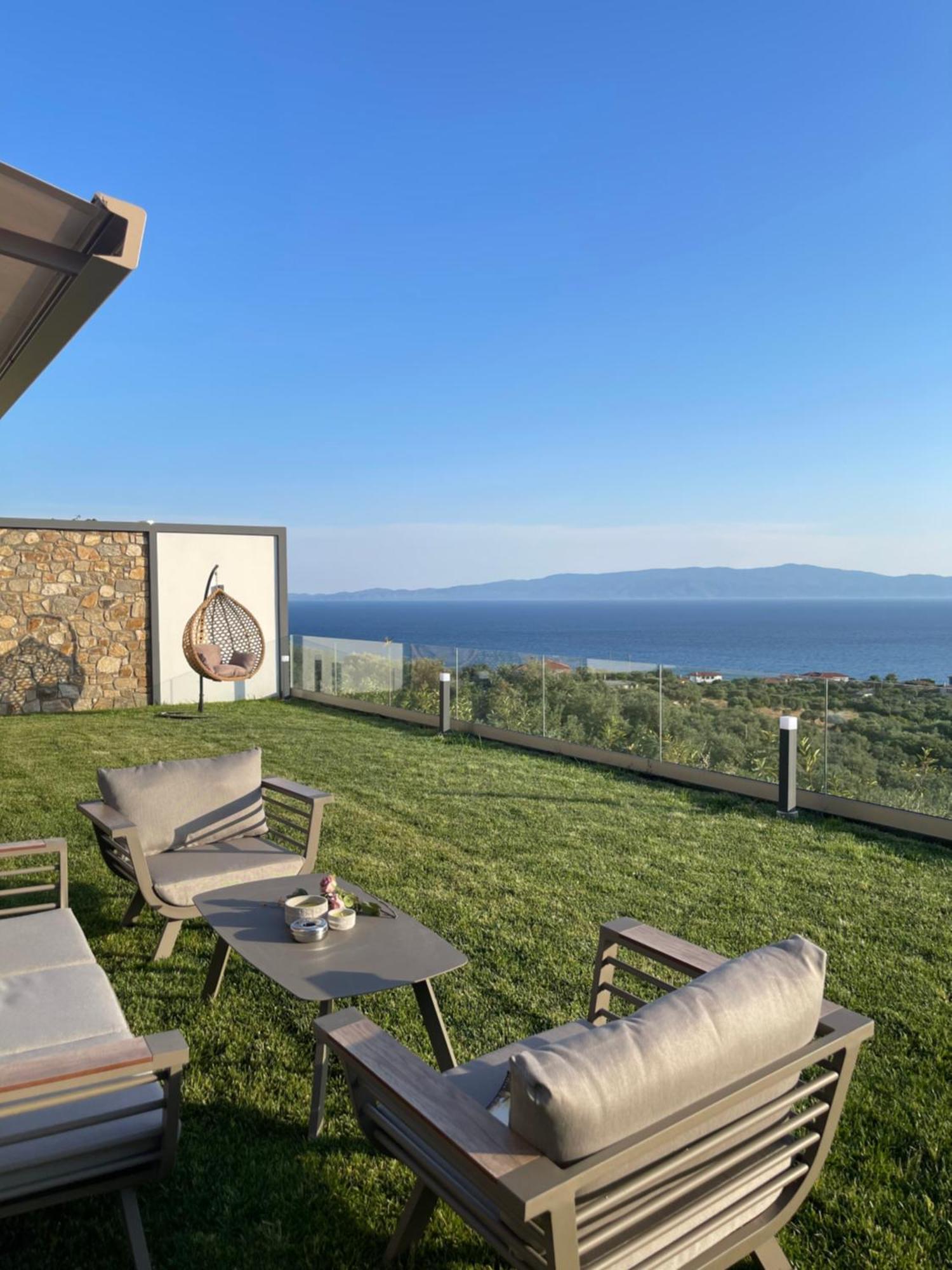 Elia Luxury House Villa Ouranoupoli Bagian luar foto