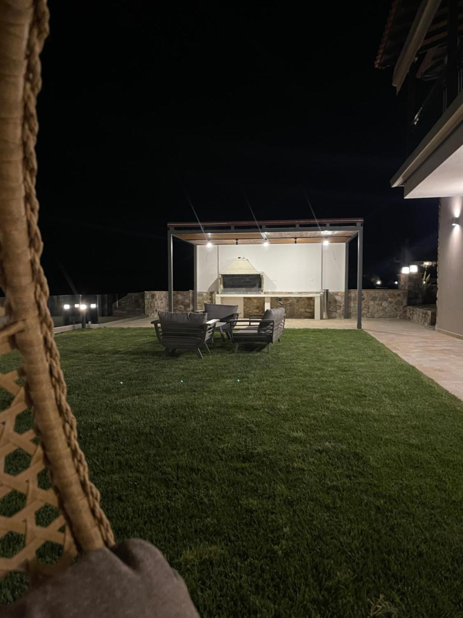 Elia Luxury House Villa Ouranoupoli Bagian luar foto