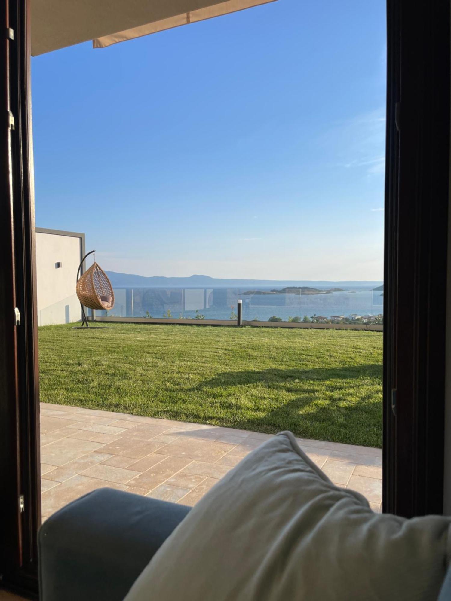 Elia Luxury House Villa Ouranoupoli Bagian luar foto