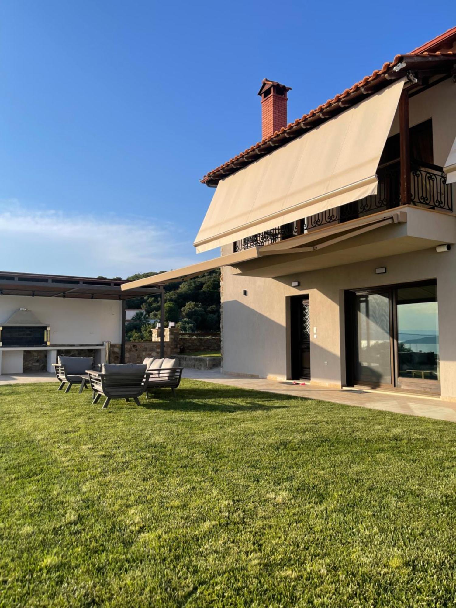 Elia Luxury House Villa Ouranoupoli Bagian luar foto