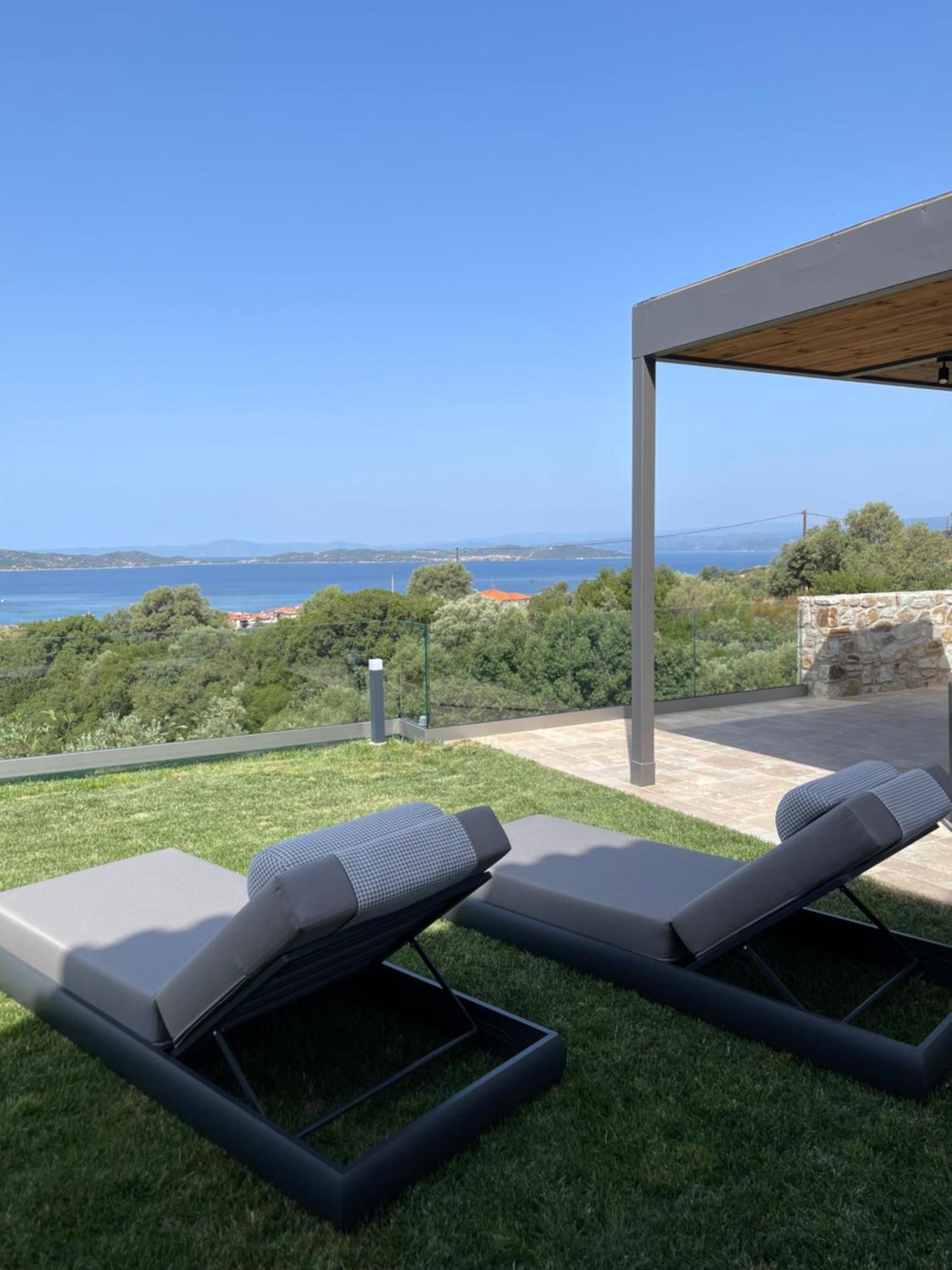 Elia Luxury House Villa Ouranoupoli Bagian luar foto
